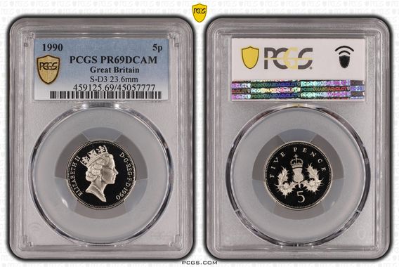 Cert 45057777 - Coin Image