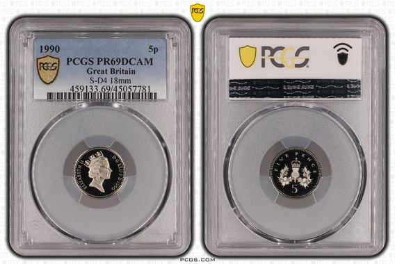 Cert 45057781 - Coin Image