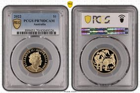 2022 $1 PR70DCAM