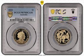 2022 $1 PR70DCAM