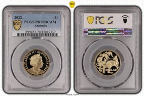 2022 $1 PR70DCAM
