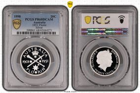 1998 20C 1951 Florin Silver PR68DCAM