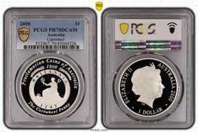 2000 $1 The Cartwheel Penny PR70DCAM