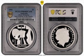 2006 $5 Brett Whiteley Self Portrait in the Studio PR68DCAM
