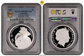 2007 $5 William Dobell Margaret Olley PR68DCAM