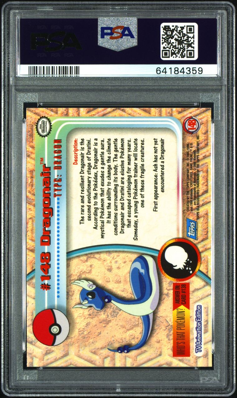PSA Set Registry Showcase: Dragonair PSA Master Set