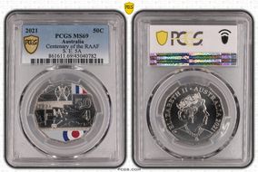 2021 50C Centenary of the RAAF S. E. 5A MS69