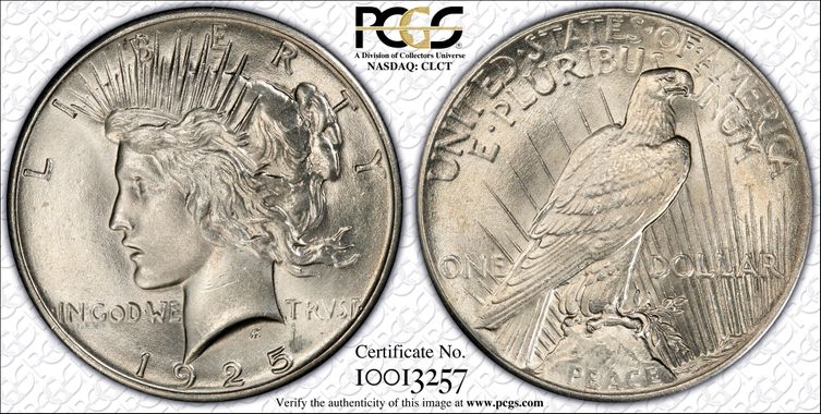 Cert 10013257 - Coin Image