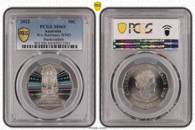 2022 50C WA W945 Banksiadale Australian Rail Heritage MS69