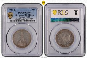 1934-E 2 Mk Potsdam J-355 XF40