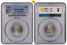 1946 Shil S-4082 English Rev MS64