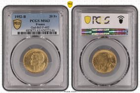 1952-B 20 Fr Gad-865 F-402 MS63