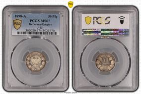 1898-A 50 Pfg J-15 MS67