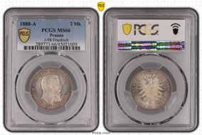 1888-A 2 Mk J-98 Friedrich MS66
