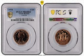 1970 1/2D S-4158 PR68RD