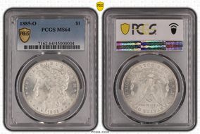 1885-O $1 MS64