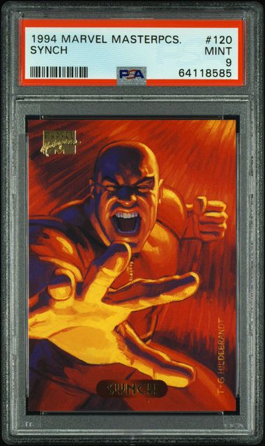 1994 Marvel Marvel Masterpieces #120 Synch front