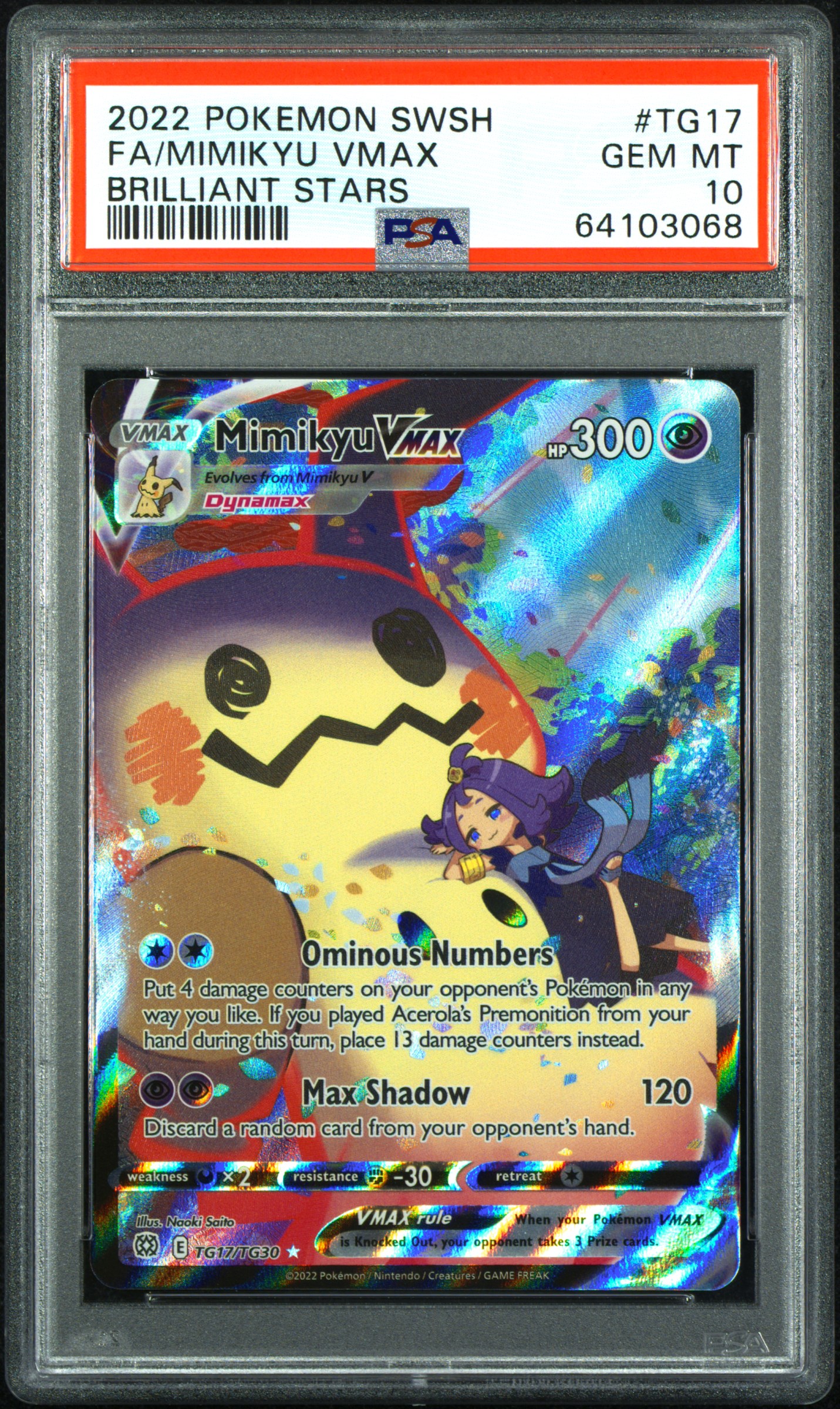 TCG - 2022 Pokemon Sword & Shield Brilliant Stars Full Art Trainer ...