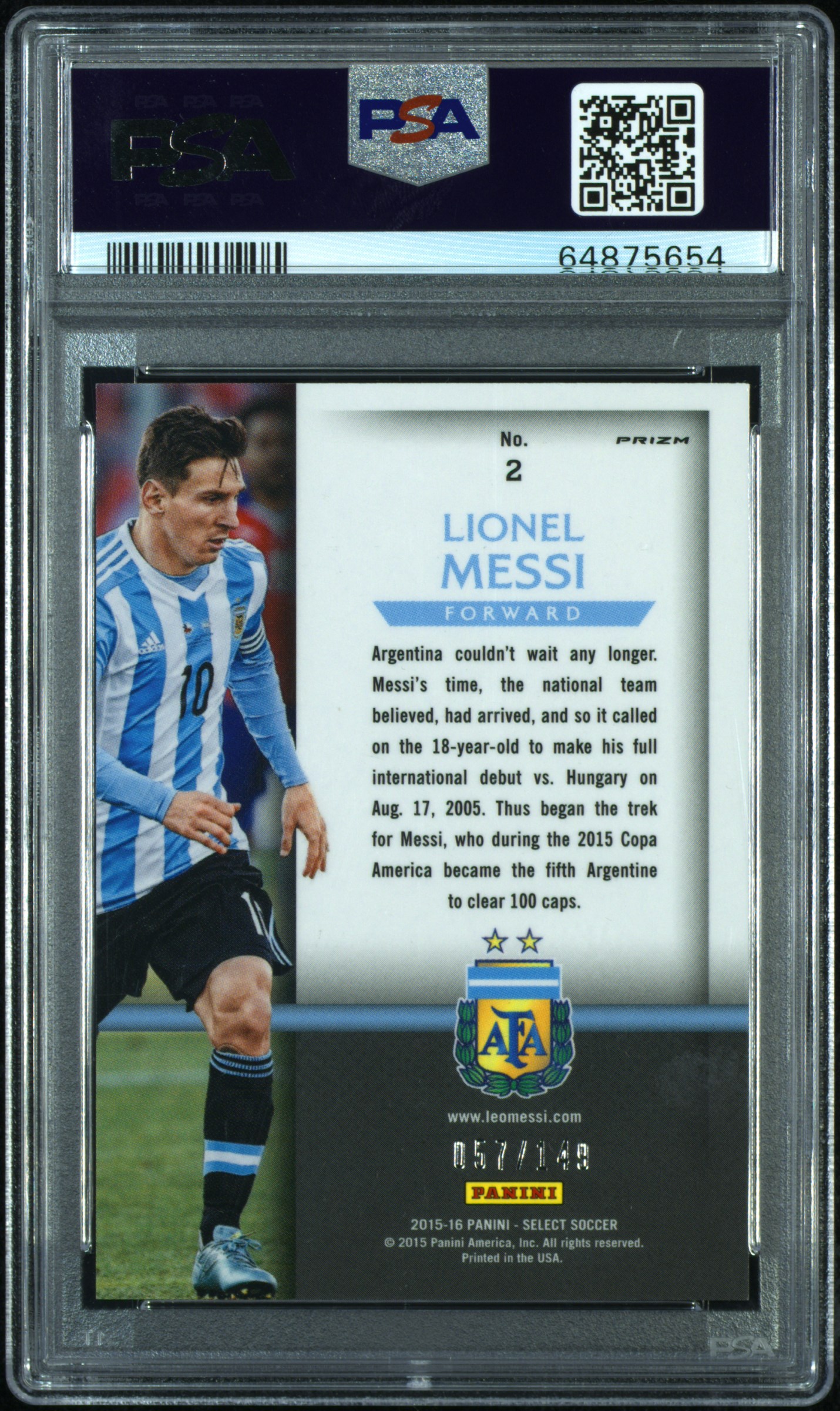 2022 My Top 10: Soccer Cards Showcase Image Gallery: Messi 💣