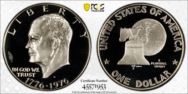 1976-S $1 Silver PR69DCAM