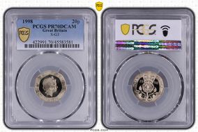 1998 20p S-G3 PR70DCAM