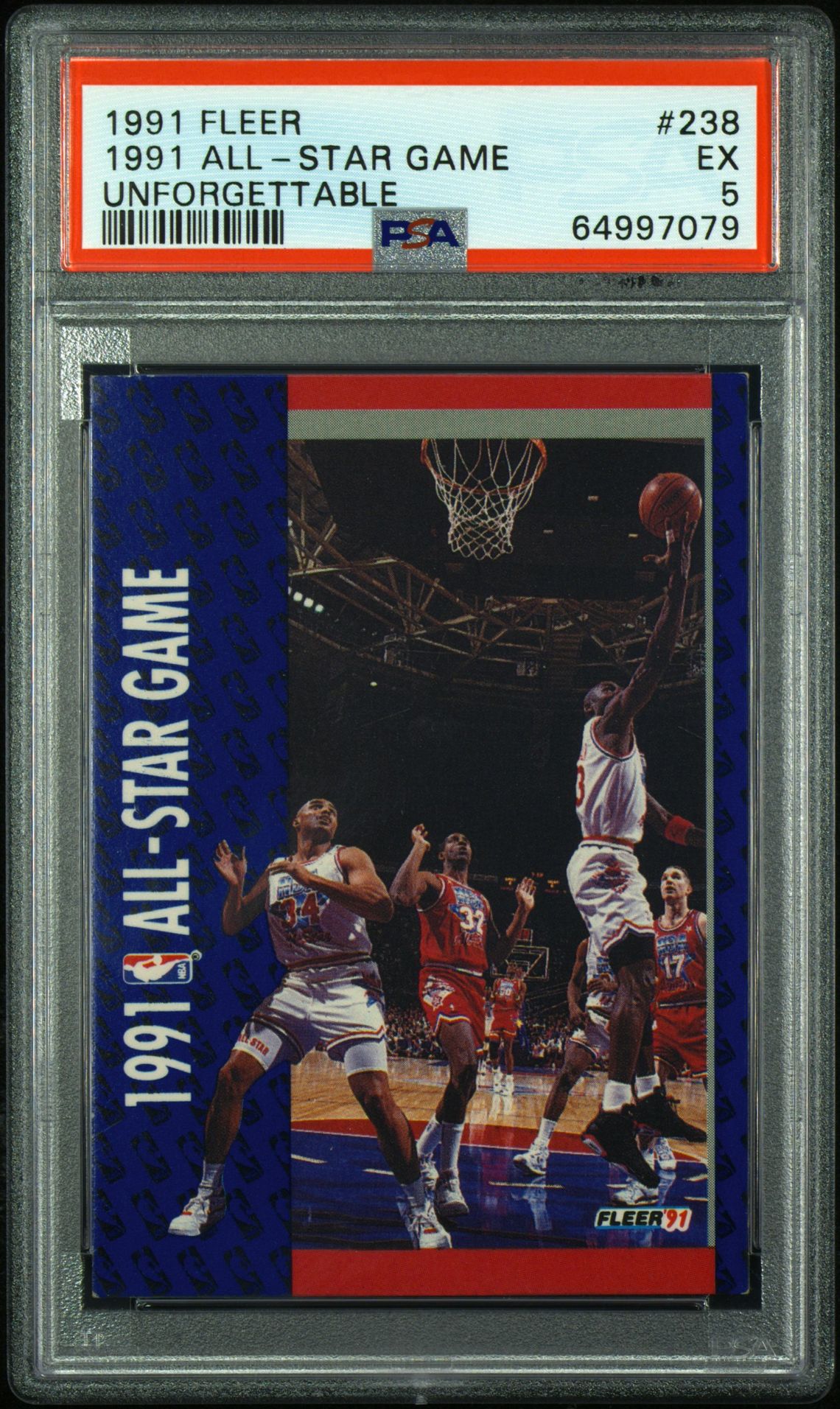 1991 Fleer FLEER UNFORGETTABLE #238 1991 All Star Game front