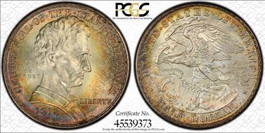 1918 50C Lincoln-Illinois MS67+ 