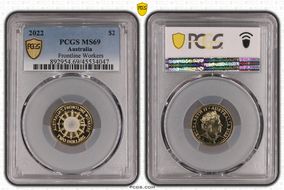 2022 $2 Frontline Workers Colorized MS69