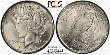 1926 $1 MS66