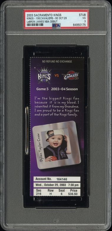 PSA 3 cert 64950175