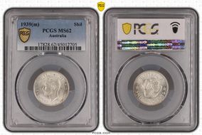 1939(m) Shil KM-39  Ag MS62