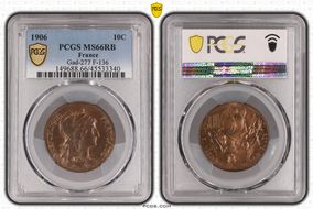 1906 10C Gad-277 F-136 MS66RB