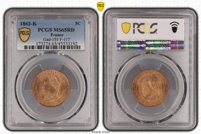 1862-K 5C Gad-155 F-117 MS65RD