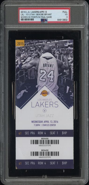 PSA 3 cert 64913802