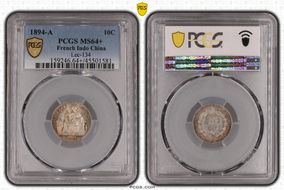 1894-A 10C Lec-134 MS64+
