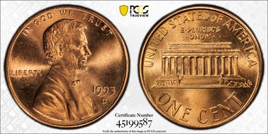 1993-D 1C MS68RD