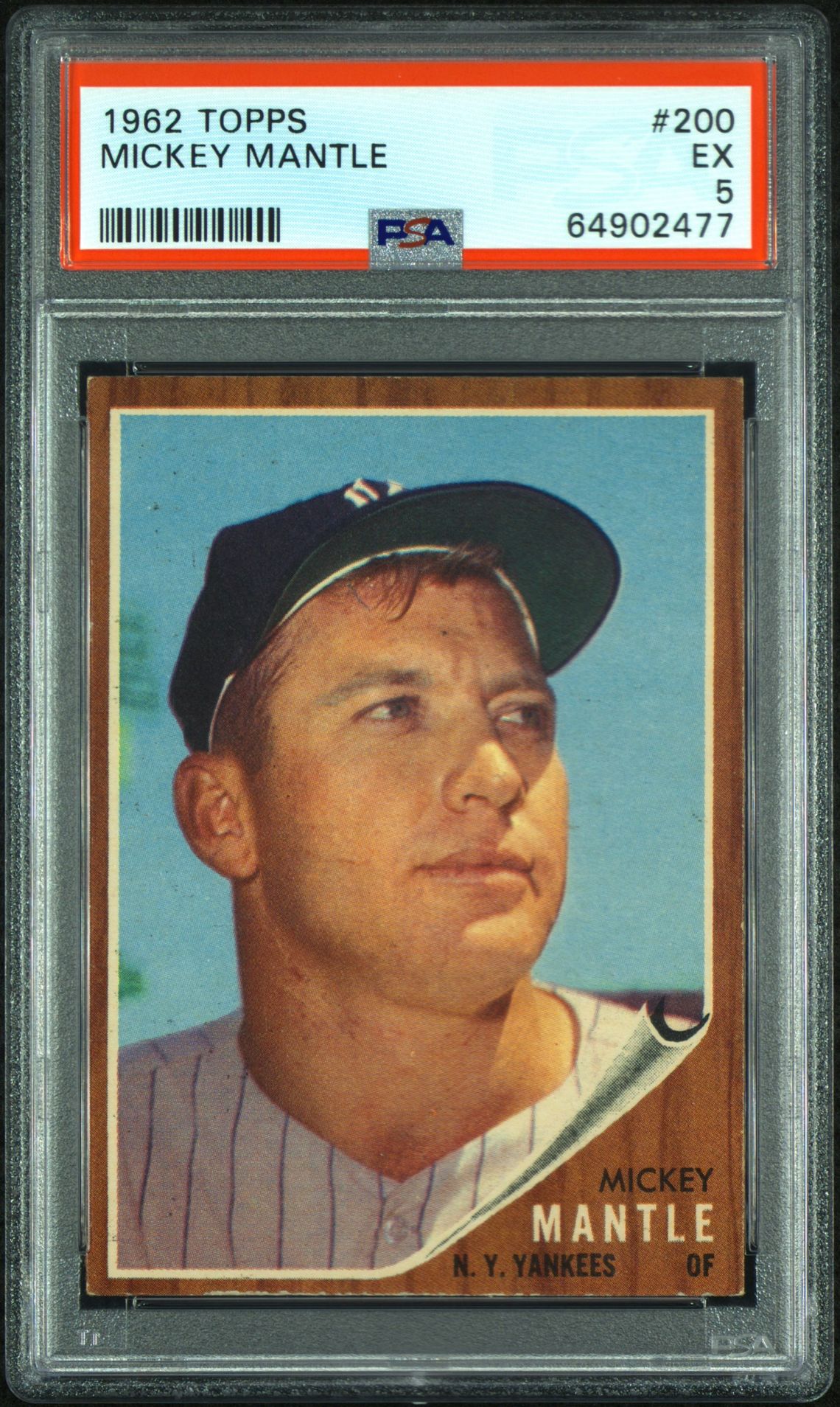 Topps Mickey Mantle front