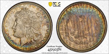1880 $1 MS64