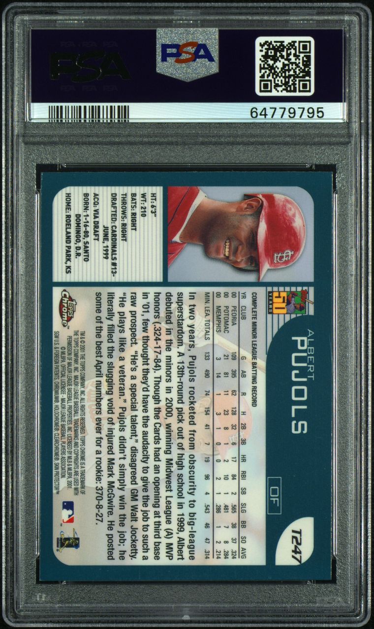 2005 Fleer Showcase - ALBERT PUJOLS - Game Used Jersey - CARDINALS #/340