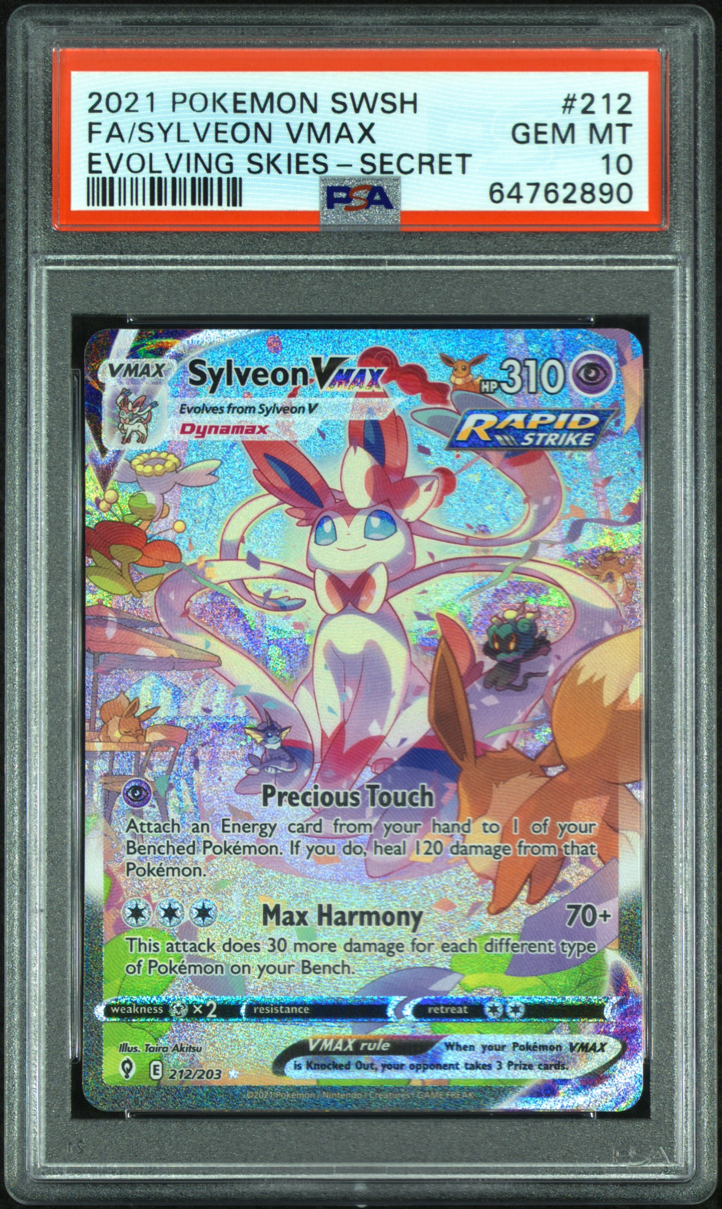 TCG - 2021 Pokemon Sword & Shield Evolving Skies Eeveelutions Special ...