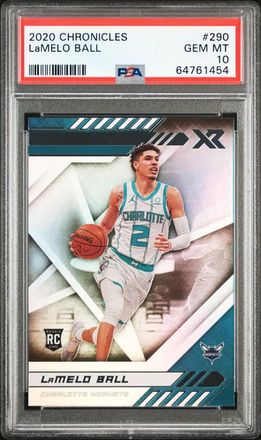 Lamelo Ball PSA 10 Revolution Rookie shops Card