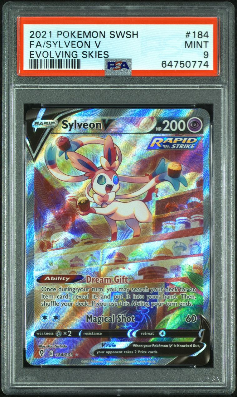 TCG - 2021 Pokemon Sword & Shield Evolving Skies Eeveelutions Special ...