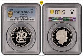 2001 50C Queensland PR70DCAM