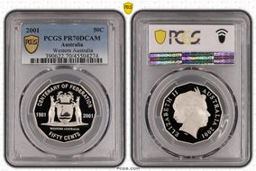 2001 50C Western Australia PR70DCAM