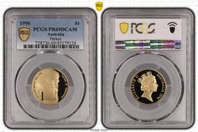 1996 $1 Parkes PR69DCAM