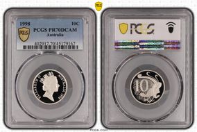 1998 10C PR70DCAM