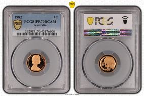 1982 1C PR70DCAM