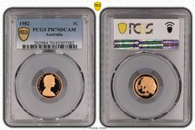 1982 1C PR70DCAM