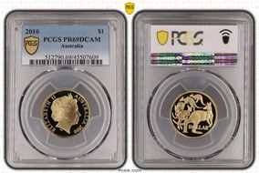2010 $1 PR69DCAM