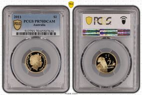 2011 $2 PR70DCAM